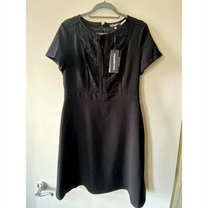 NWT Karl Lagerfeld Dress Black 10